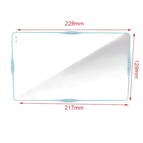 229*129*217 Car Tempered Glass Protective Film Sticker For 9 10 Inch Radio Stereo DVD Touch Full LCD Screen for TEYES CC2 CC3 - Image 4
