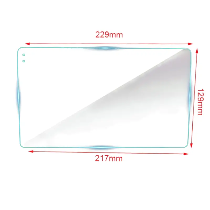229*129*217 Car Tempered Glass Protective Film Sticker For 9 10 Inch Radio Stereo DVD Touch Full LCD Screen for TEYES CC2 CC3 - Image 4