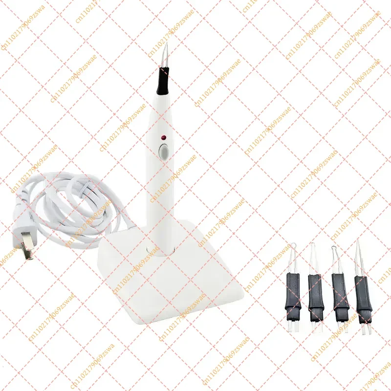 Wireless Portable Dental Gutta Percha Cutter - 4 Tips Electric Points Trimmer