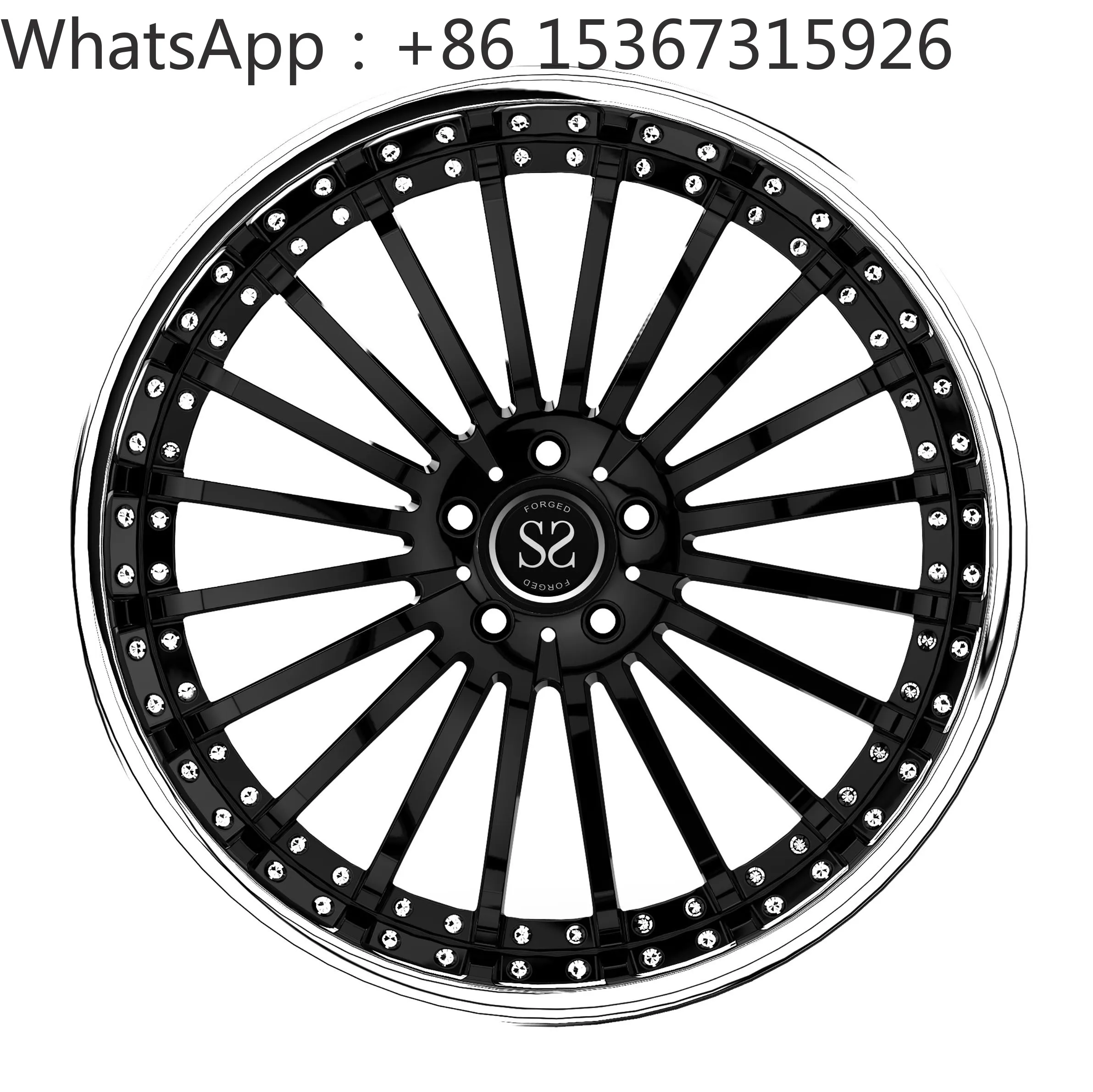

20x10 Inch Single Piece Forged Aluminum Wheels PCD 5x105