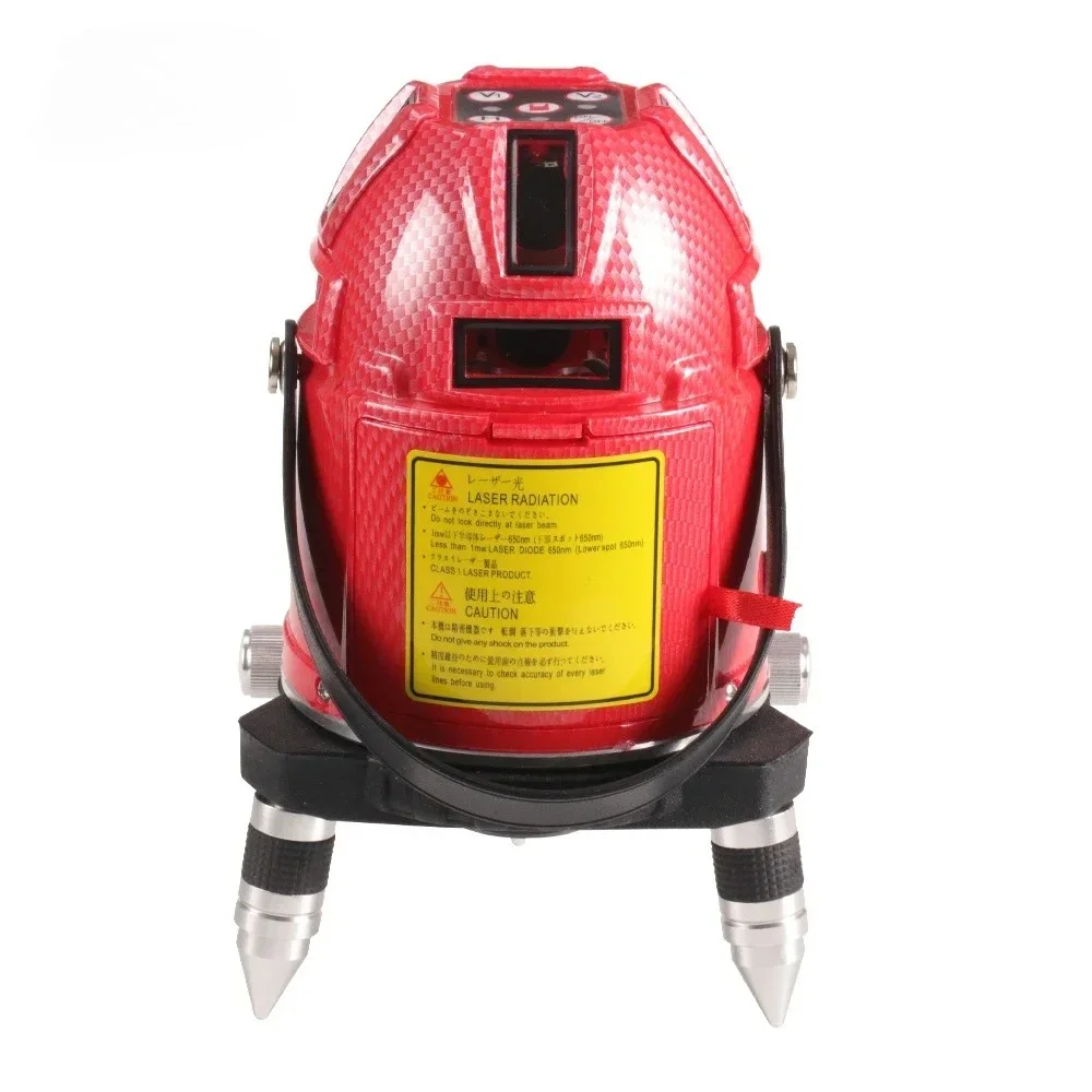 NickNickMount lase MLA-4V4H1P Electronic Leveling Line lase Level, Red Beam lase Level for Measuring Tools