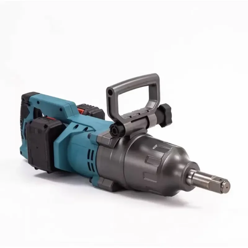48V Lithium Ion Impact Wrench 5000Nm High Torque 1 Inch Drive Industrial Grade Brushed Motor 1000W Power Tool for Heavy Duty