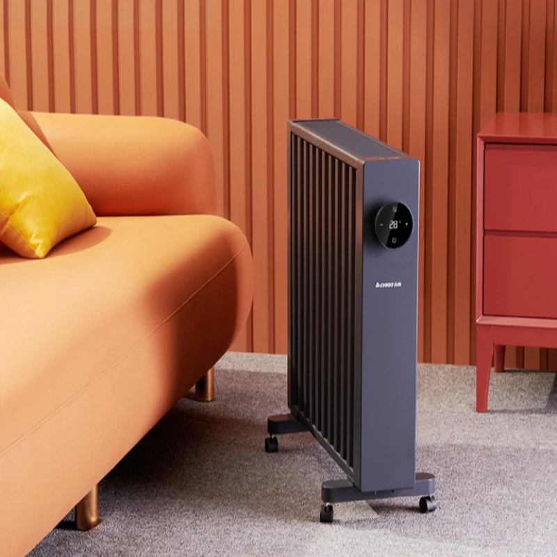 سخان مشعاع مملوء بالزيت للمنزل، سخان كهربائي موفر للطاقة مع تسخين سريع من الجرافين، وظيفة مؤقت للتحكم عن بعد #3