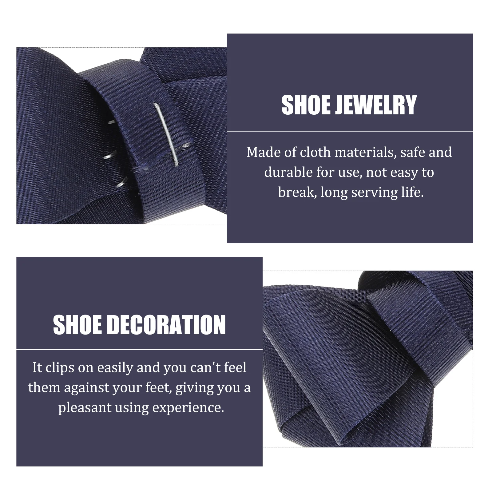 

1Pair Elegant Bow Shoe Clips Reusable Decorative Buckles for Pumps Flats Bridal Shoes Women Girls Fashion Shoe Embellishments