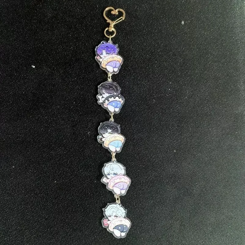 

Брелок «Любовь и глубокие космические сэндвич» для косплея, кулон на веревке, Caleb Sylus Rafayel Xavier Zayne