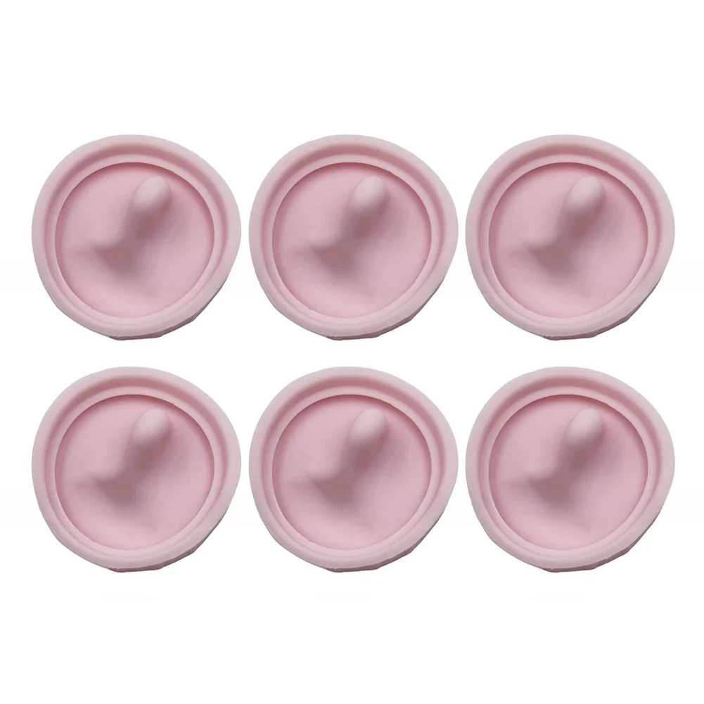 6 Pack Silicone Replacement Stopper For Owala Sway 30oz 40oz Compatible Models, Leak-Proof Lid Seal, Gray Cyan Pink
