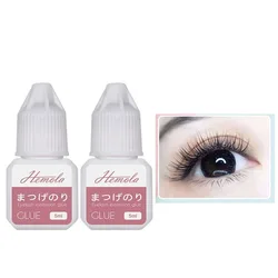 2X Eyelash Extension Glue 5ml Black Waterproof Natural Lasting No-irritant Quickily Drying False Eyelashes Glue Makeup Tools