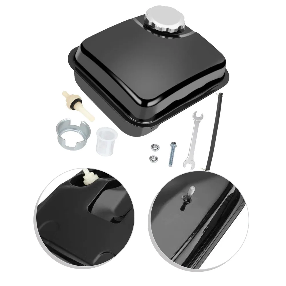 Fuel Tank Kit for Small Frame Bikes and Go Karts with 196cc 200cc For 212cc 224cc For GX160 For GX200 Engine Support