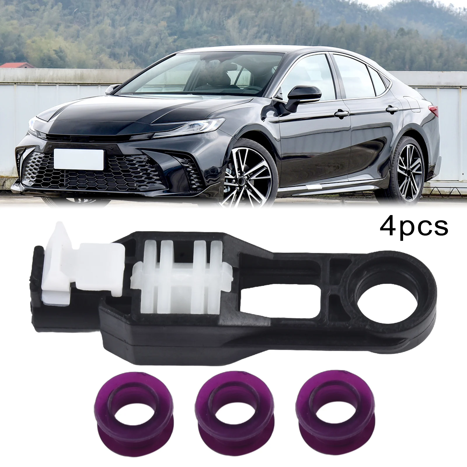 4 Stück Kunststoff für Suzuki automatische Schalt buchse Swift Schalthebel Verbindungs kabel Wahlschalter 8mm Dicht ring Innen befestigungs clip