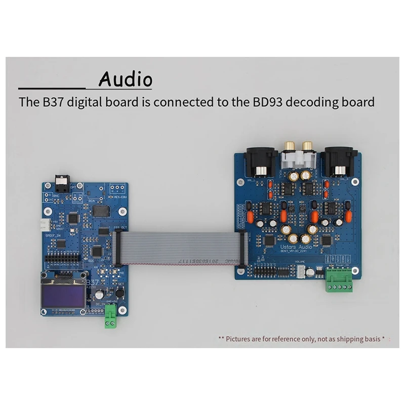 New BD93 Dual AK4493 SEQ DAC Hifi Decoding DSD Soft Control Decoding Board Balanced Output 32Bit Pcm786khz DSD