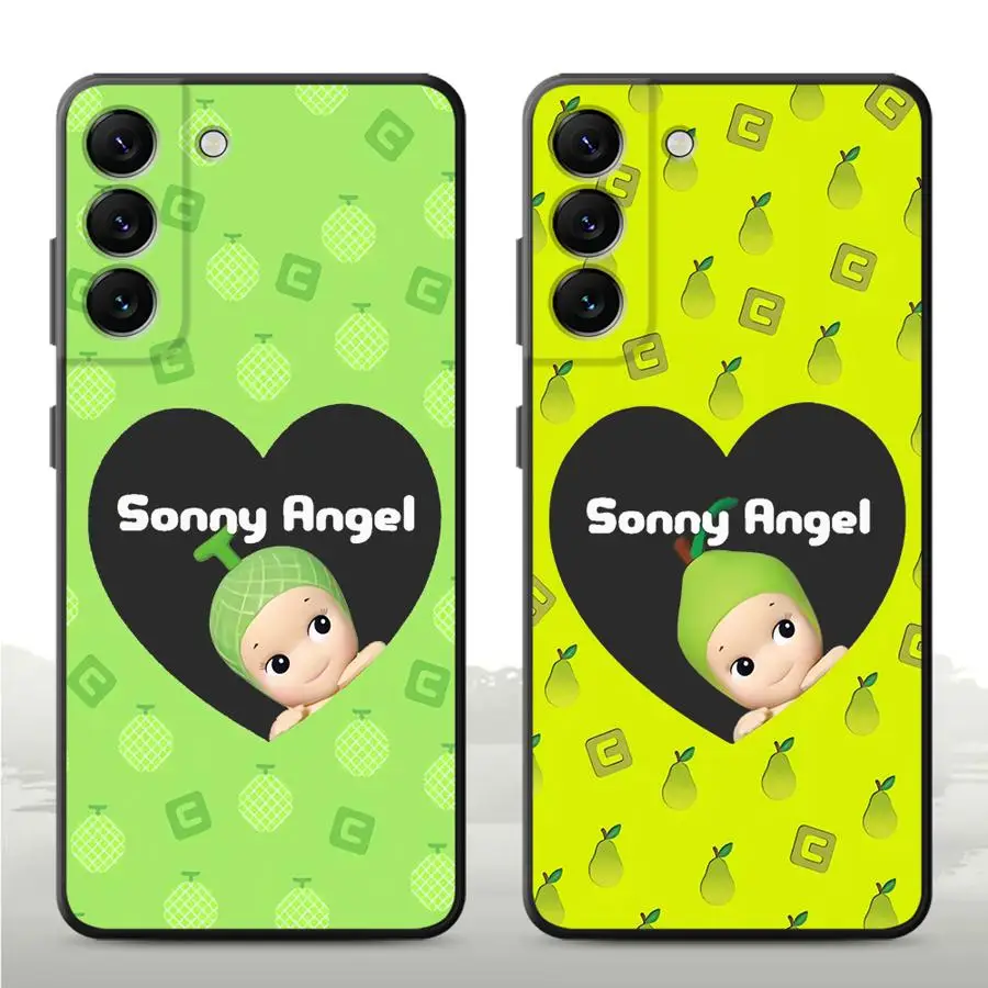 Sonny Angel Pear Hami Melon Phone Case for Samsung Galaxy A51 A52s A54 A55 A71 A72 A73 A21s A31 A41 A16 A50s A70S Back Cover