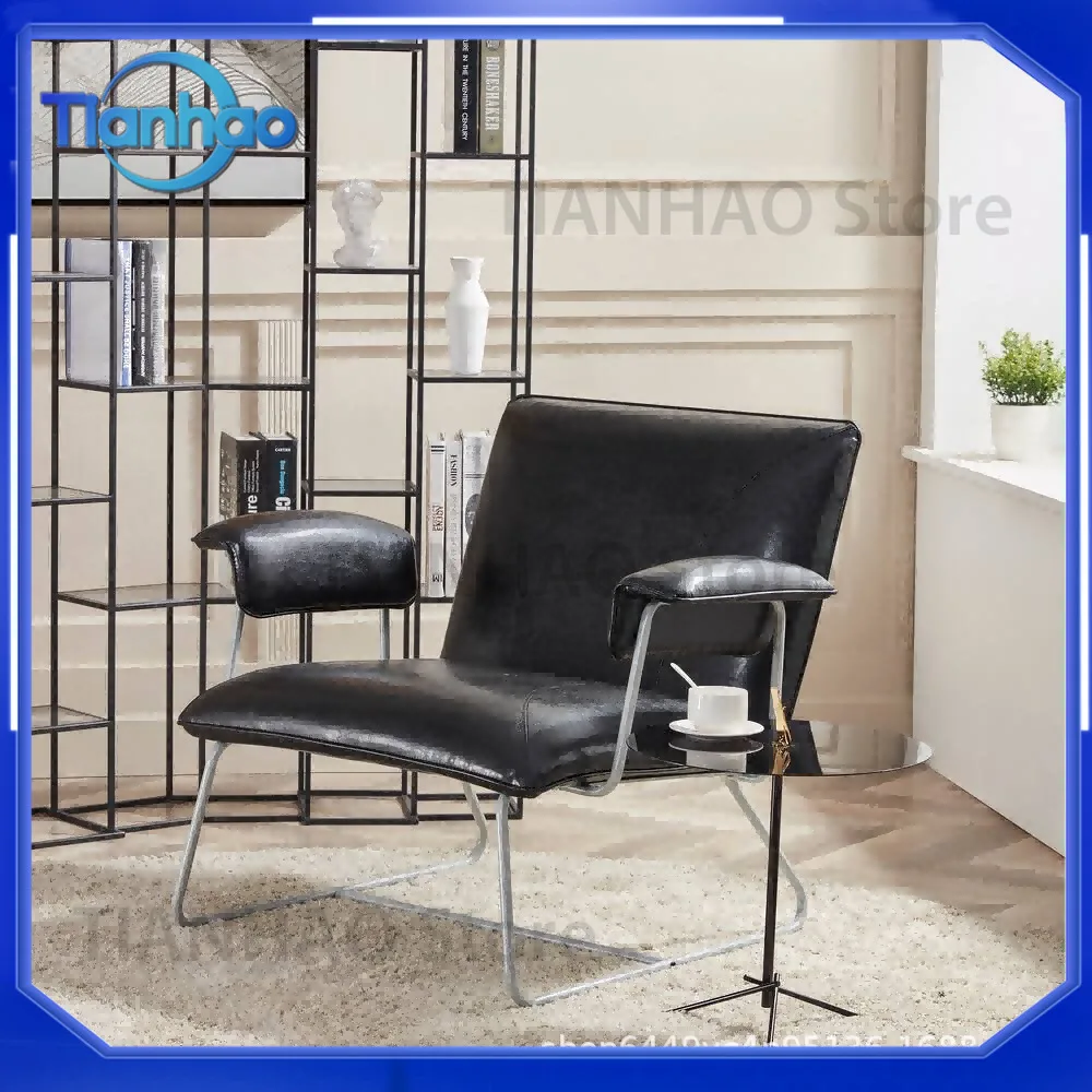Heavy-Duty Carbon Steel Frame Dining Chair for Modern Living Room Balcony Minimalist Folding Chair Wholesale Mix Batch