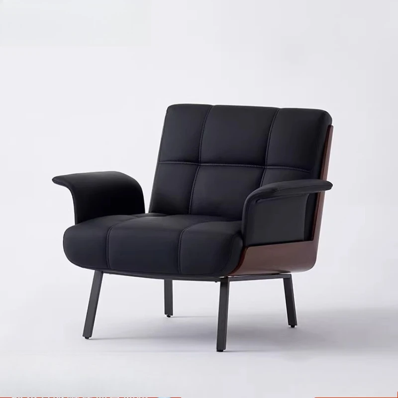 

Medieval high-end single sofa chair household armrest leisure chair