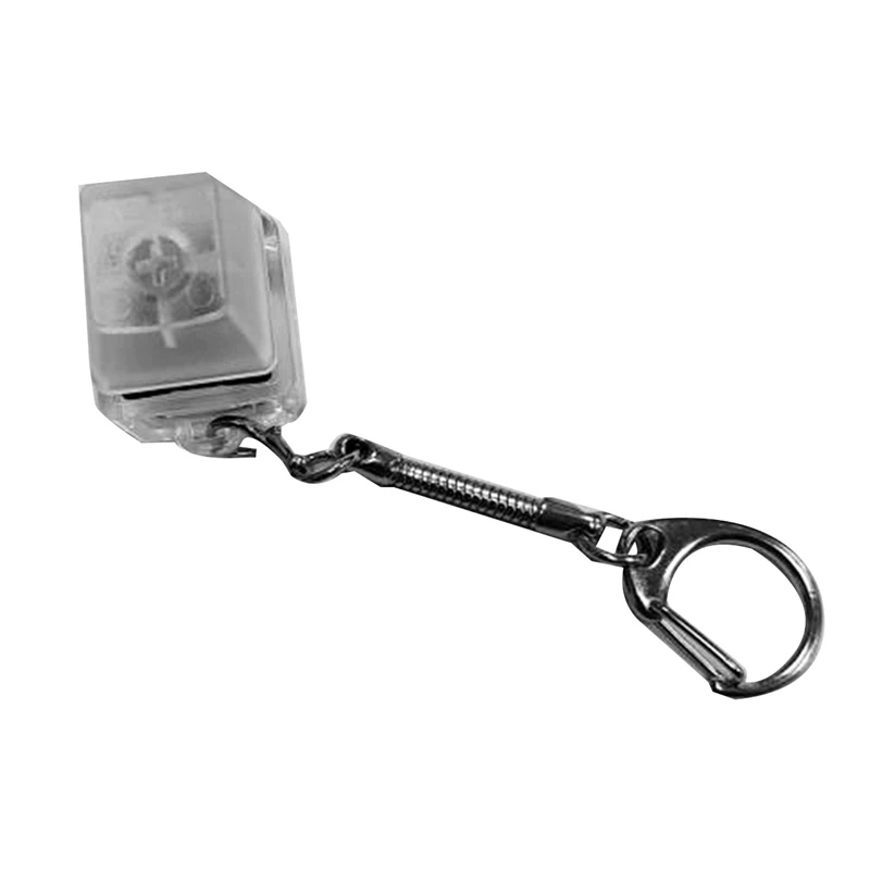 LLavero de Teclado mecánico de un solo interruptor, probador de interruptores de teclado Gateron MX, negro