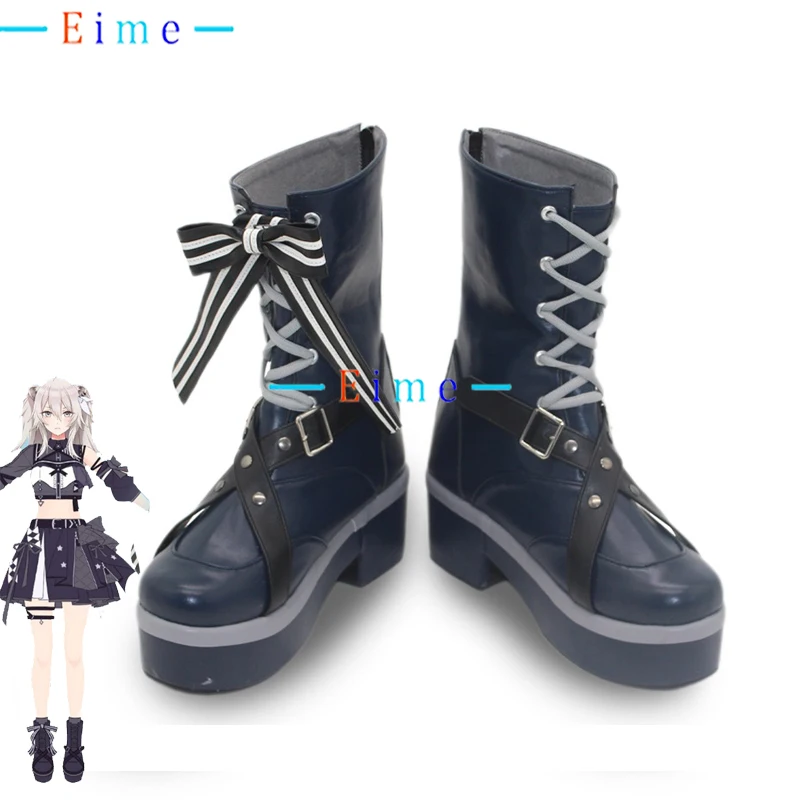 

Shishiro Botan обувь для косплея Хэллоуин карнавальные ботинки обувь из искусственной кожи аниме аксессуары Vtuber реквизит для косплея на заказ