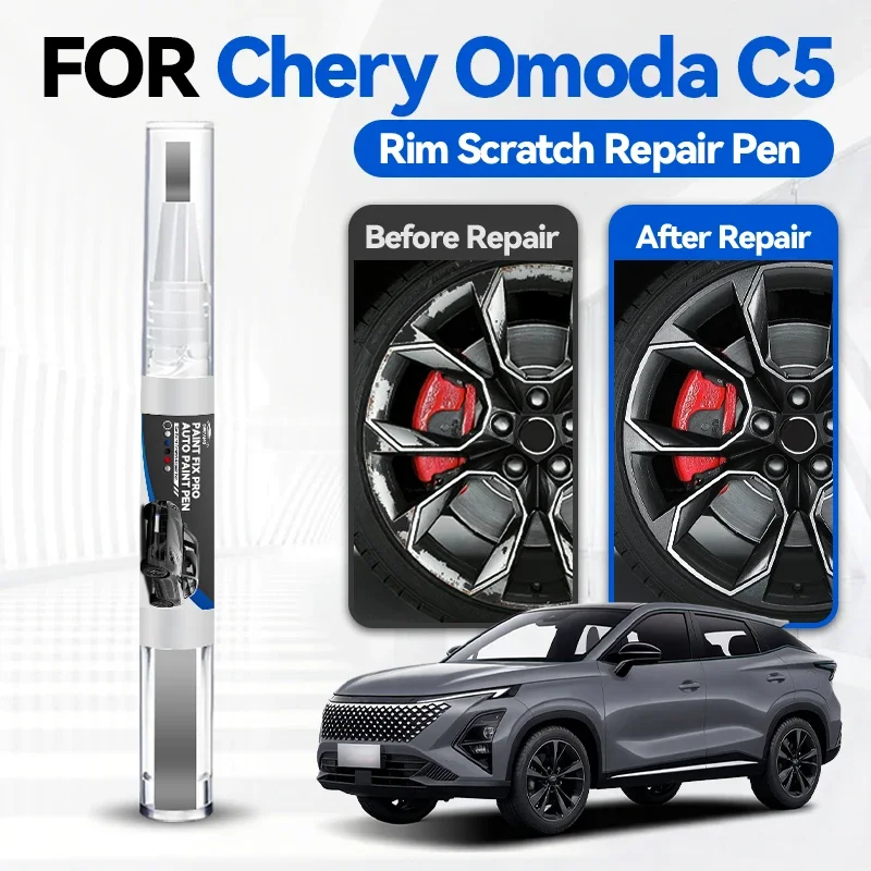 

Ремонтный карандаш для краски (черный/белый) для Chirey Chery Omoda C5 2022-2025 S21, средство для удаления царапин, аксессуары для авто, DIY