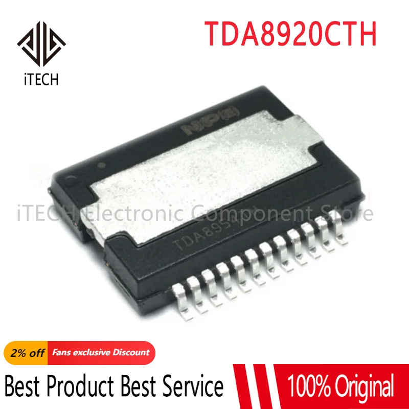 2PCS~10PCS/LOT TDA8920CTH TDA8920CTH/N1 HSOP24 100% New Stock