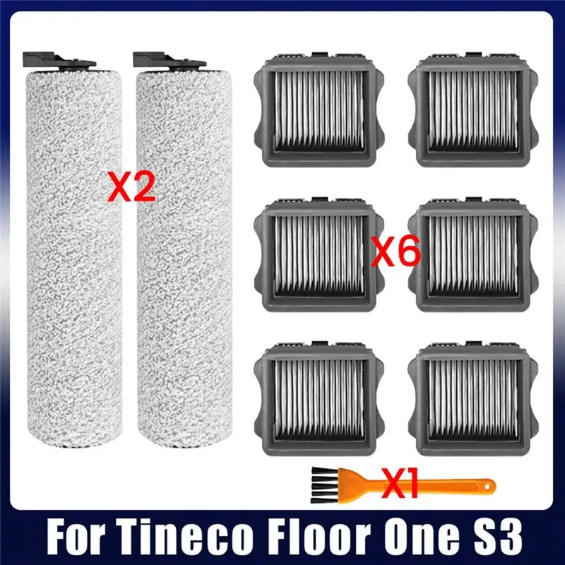 a24f-for-tineco-ifloor-3-floor-one-s3-コードレス乾湿両用掃除機交換部品ローラーブラシ-hepa-フィルター