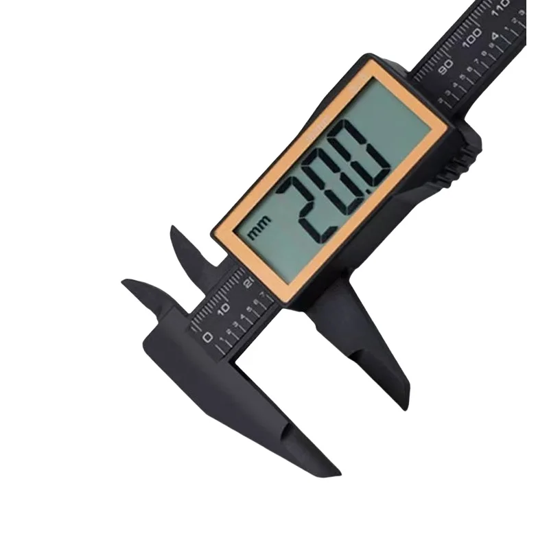Electronic Digital Display Vernier Caliper - Accurate Size Measuring Tool for Stationery Use