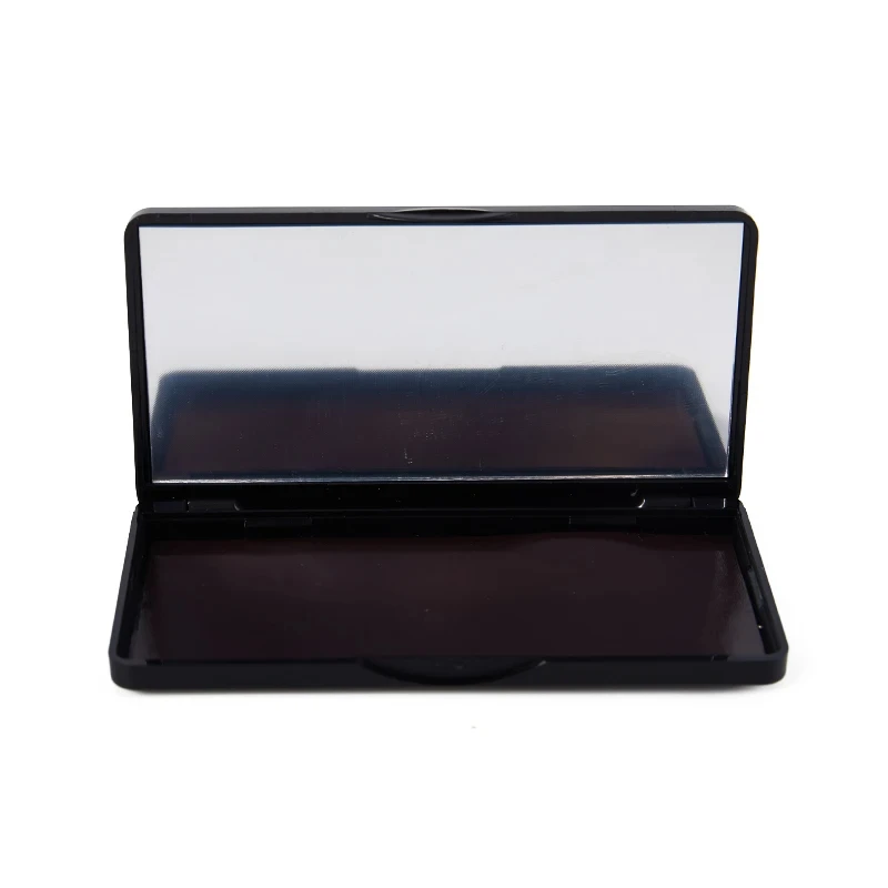 Boîte de support de Palette magnétique vide professionnelle avec miroir pour étui de maquillage de fard à paupières poudre Blush
