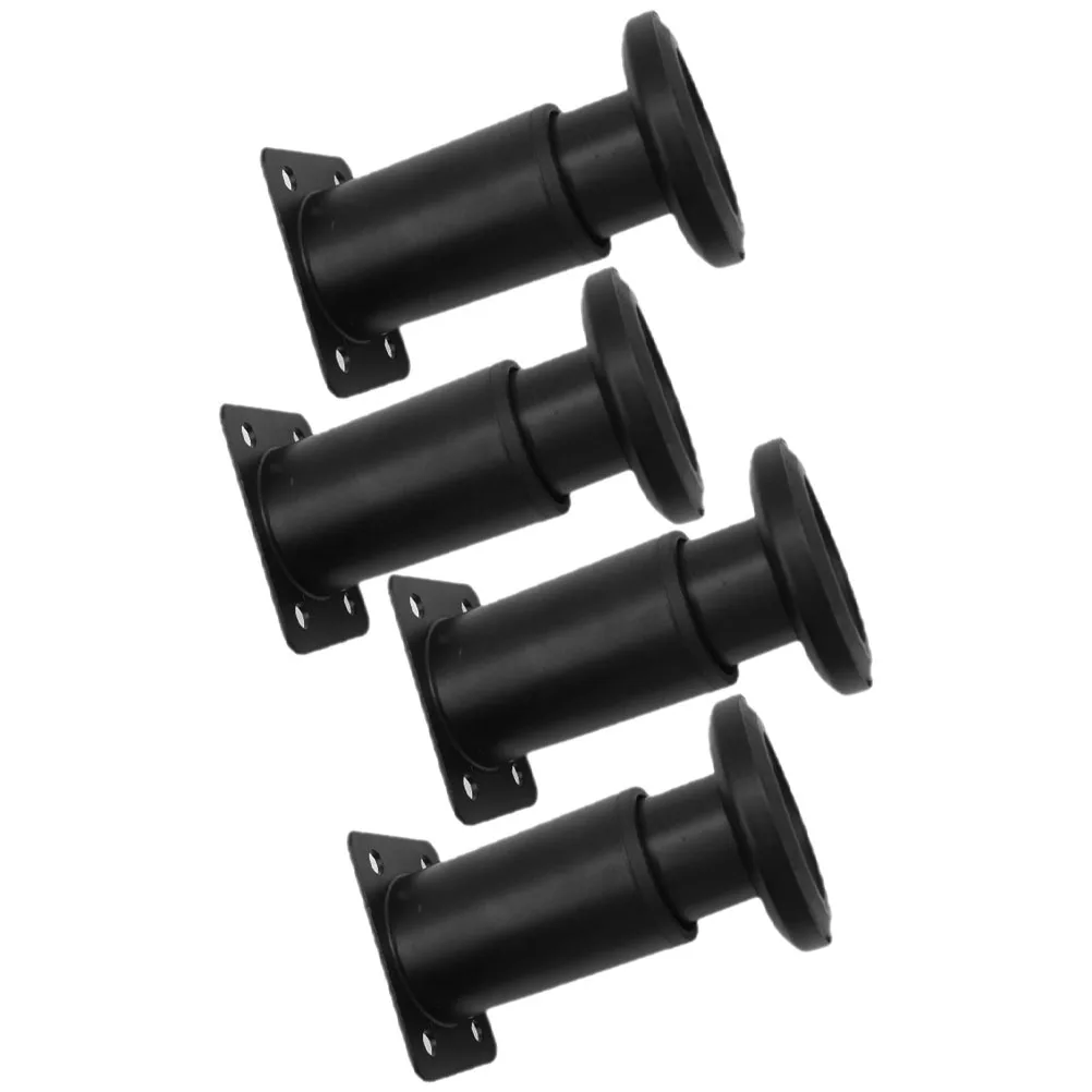 

4Pcs Heavy Duty Adjustable Furniture Legs Black Sofa Table Cabinet Replacement Support Feet