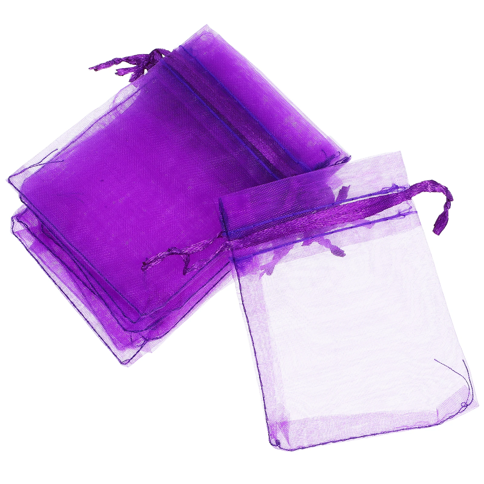 

100 Pcs Lavender Bags Empty Fragrance Sachet Pouches for Wardrobes Small Sachets Dryer Spinning Drawstring to Fill