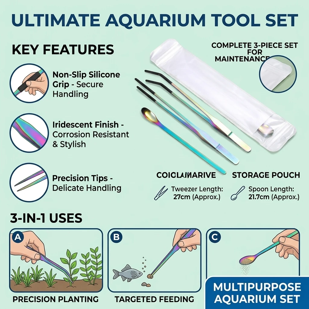 Edelstahl-Aquarienpinzette, Fi – Planted Aquarium Maintenance Bewertung und Preis