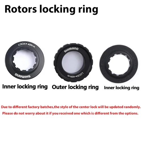 Imagen 2 del producto Shimano GRX SM-RT64 RT54 RT30 RT70 tecnología de Rotor de freno de disco de bloqueo central MTB bicicleta de montaña RT 64 160MM 180MM 203MM