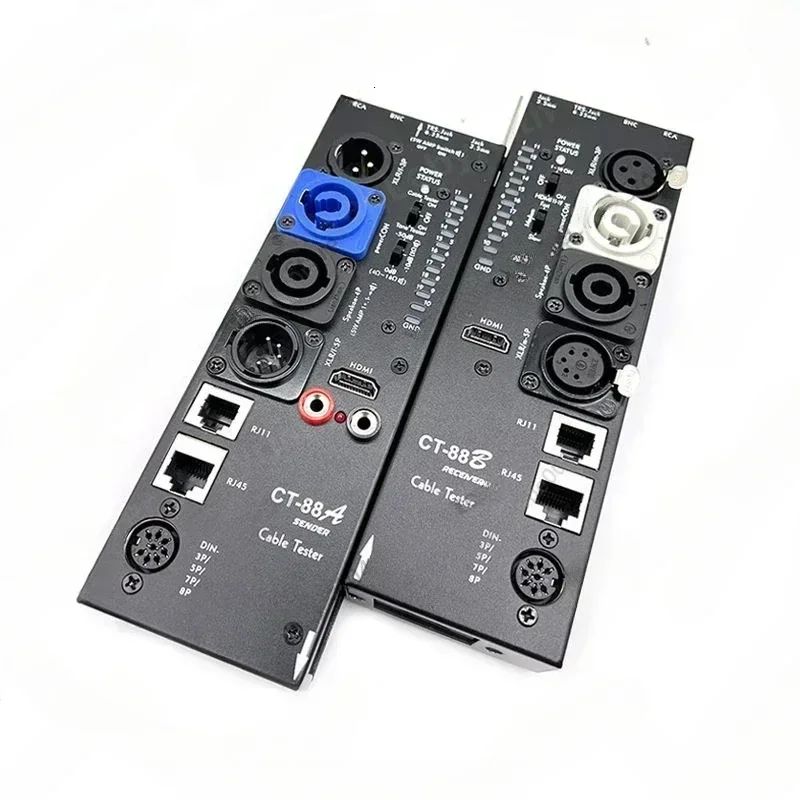 

CT-88 Separate Multi-Function Xlr Signal Line Meter Hdm Line Meter Automatic Audio Side Line Meter