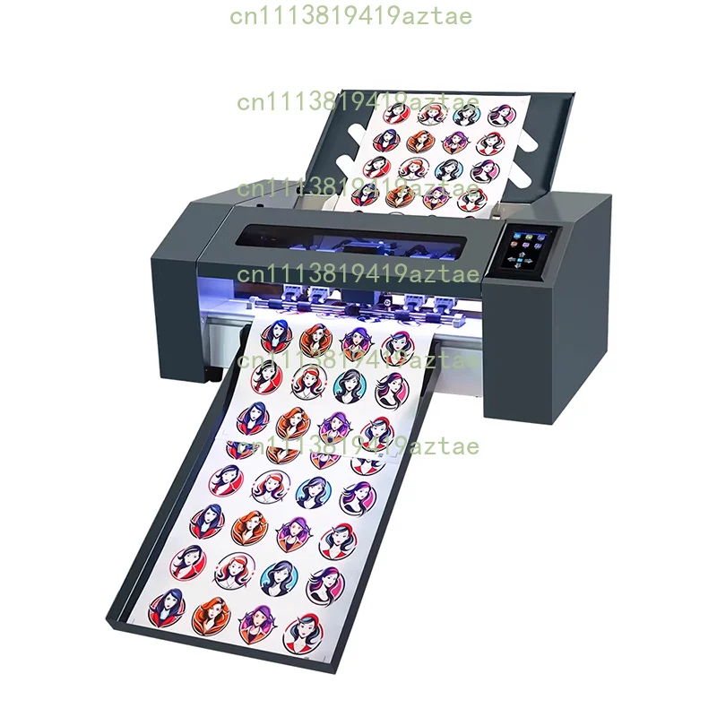 New Automatic Sheet Label Die Cutting Machine High Precision Sticker Cutter with Touch Panel 110V/220V