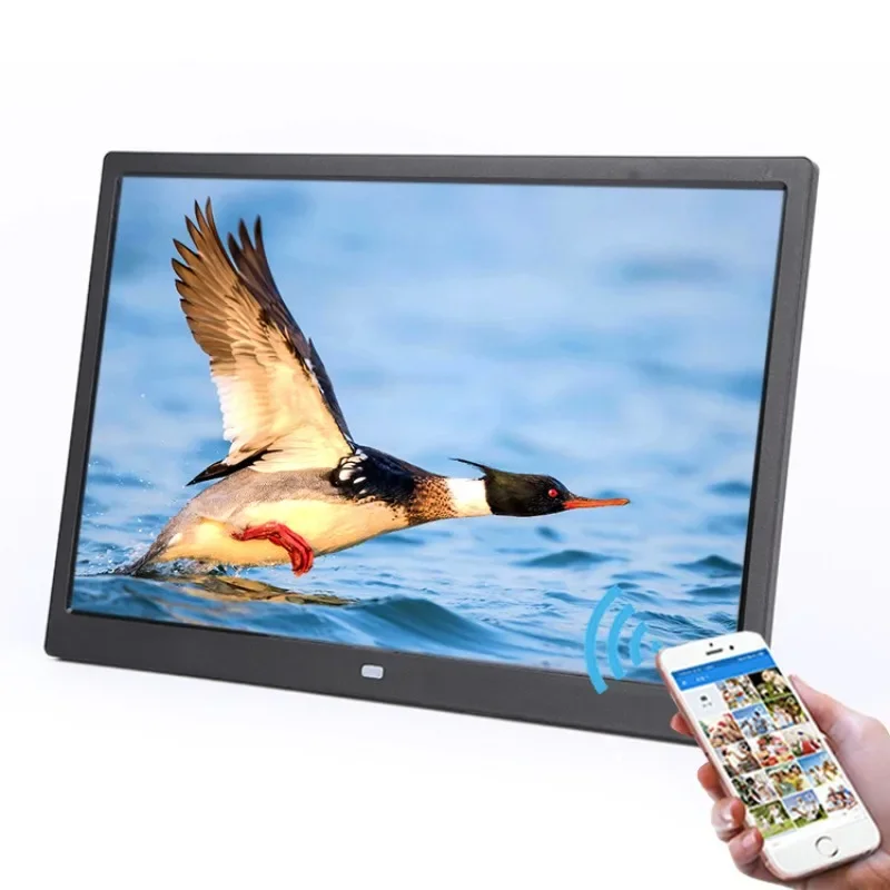 15 inch digital touch cloud photo frame electronic album digital photo frame