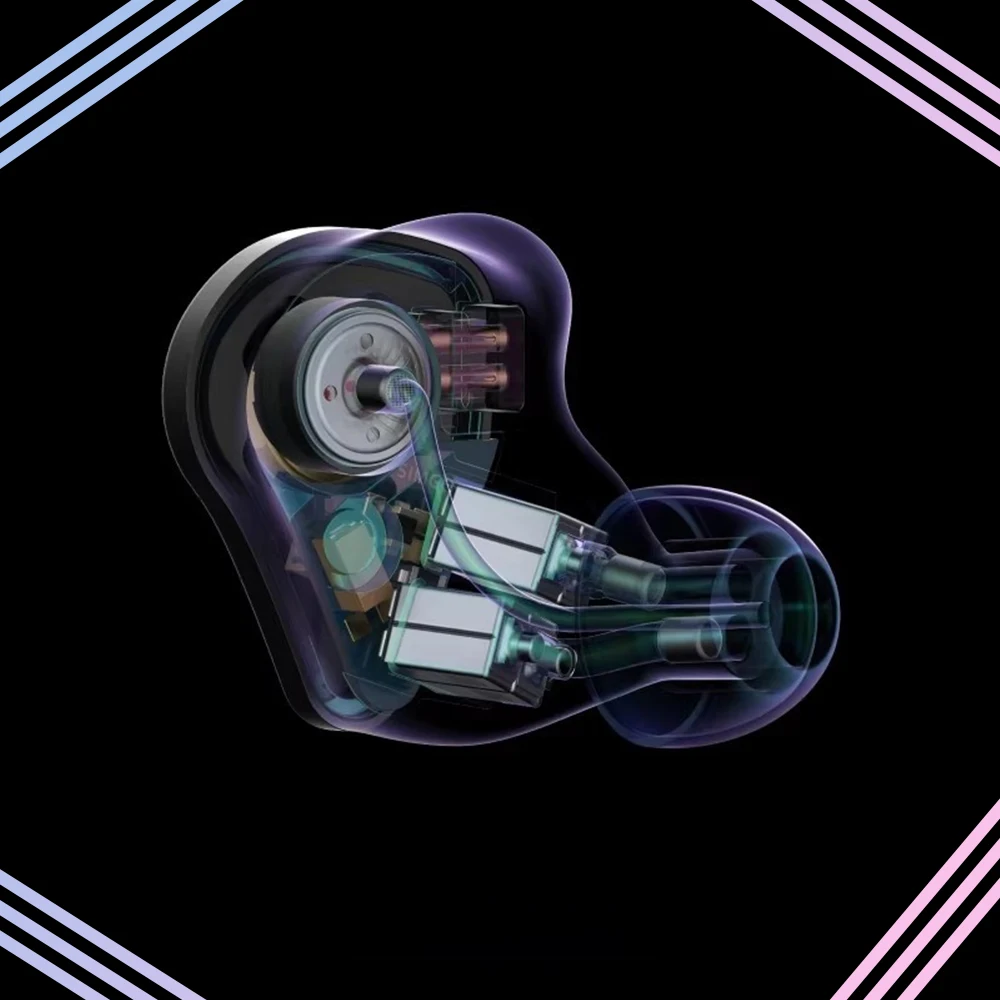 SIMGOT EM10 Earphone 1 Dynamic + 8 BA + Piezo Driver Custom Multilayer PZT Driver In Ear Headphones Pluggable Line Pc Accessorie