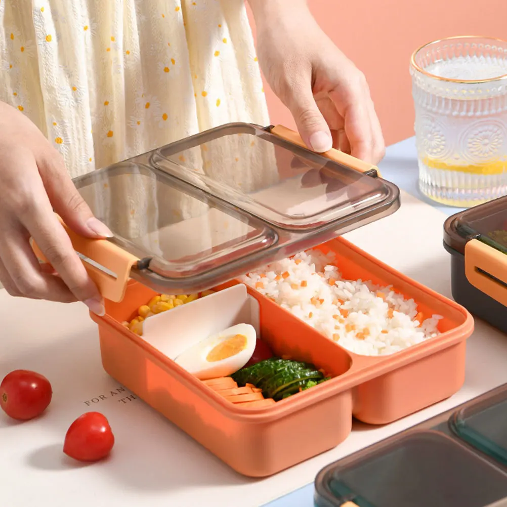 

Lunch Box Portable Food Container Meal Prep Containers Boxes Heatable Pp Student