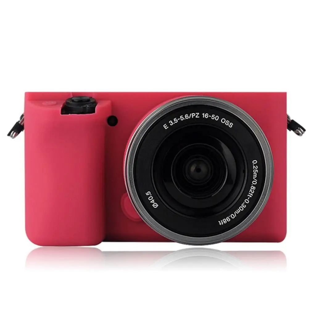 Silicone Protective Camera Body Case Soft Protector Cover for Sony A6000