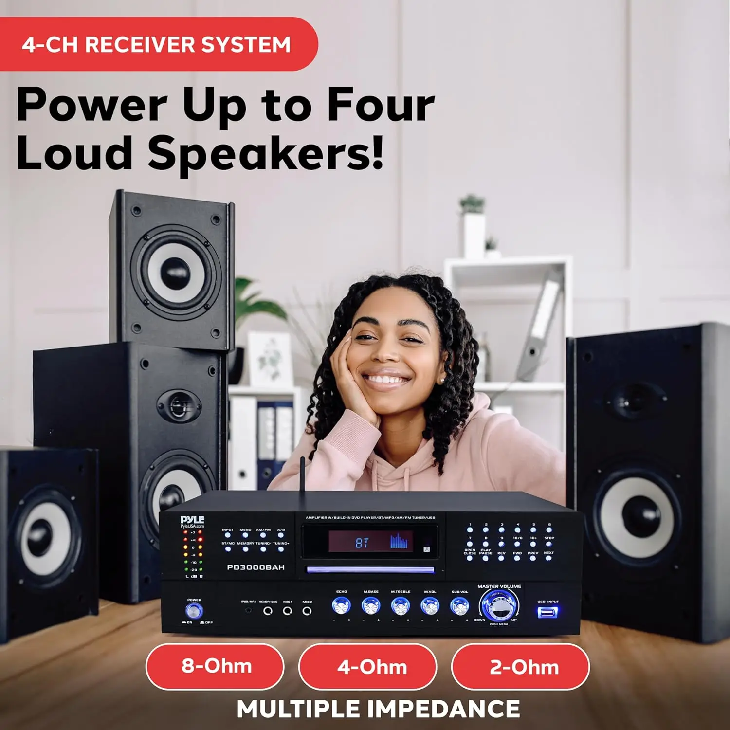 Аудиоусилитель Pyle Home Theater Pro |   Домашнее аудиооборудование