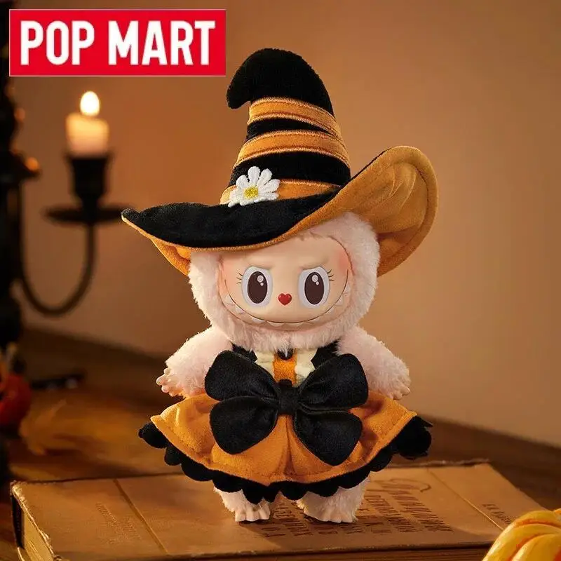 

POP MART MOKOKO The Monsters Magic of Pumpkin виниловый плюшевый кулон брелок подвесная игрушка кукла счастливый Хэллоуин украшения украшения