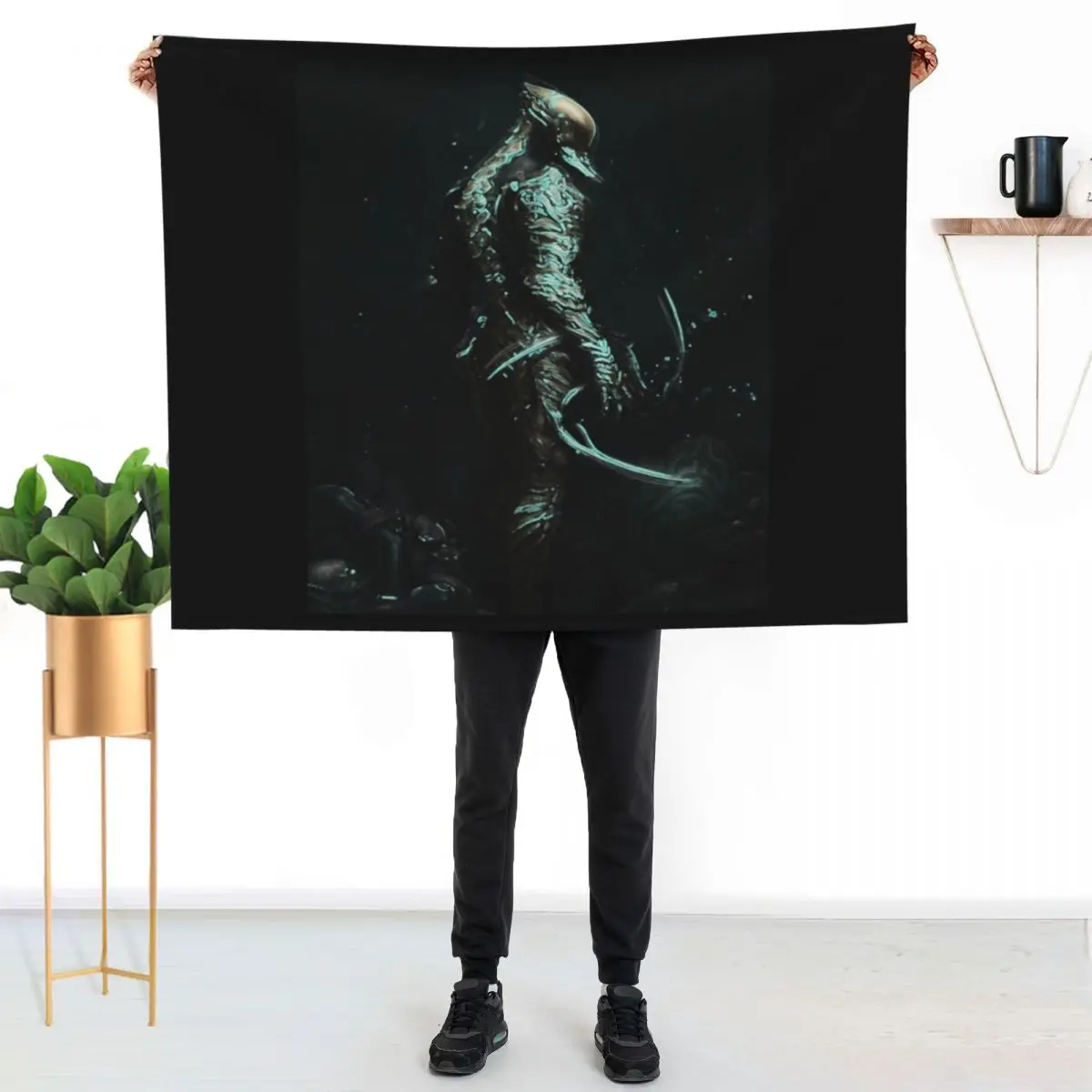 

Warframe - Ash - Blademaster Throw Blanket Foldable Soft Warm Blanket for Outdoor Use
