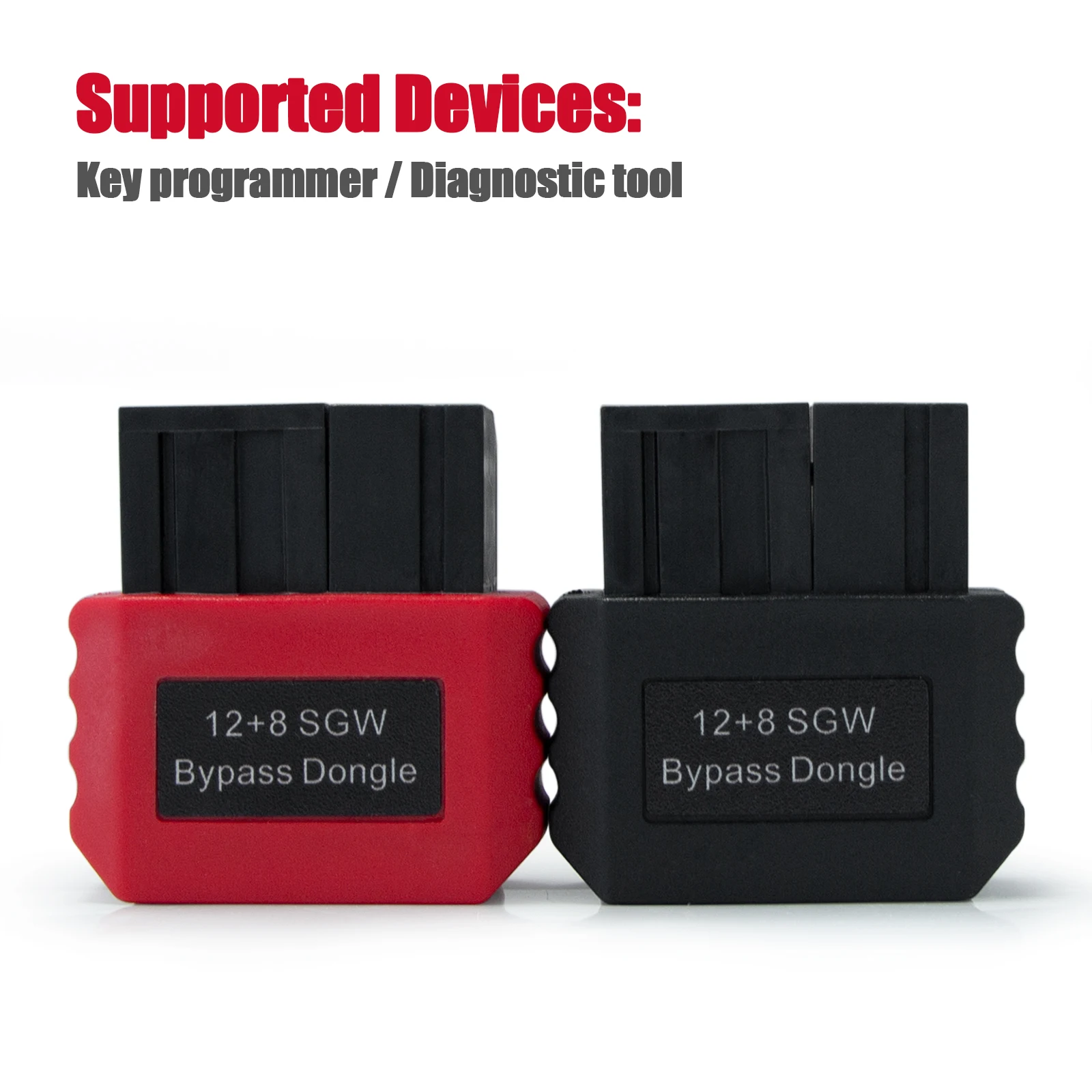 Adapter FCA 12+8 SGW Bypass Dongle do Chrysler / Dodge / Jeep / RAM / FIAT / MASERATI 12-pin 8-pin OBDII Adapter Bezpieczeństwa Gateway