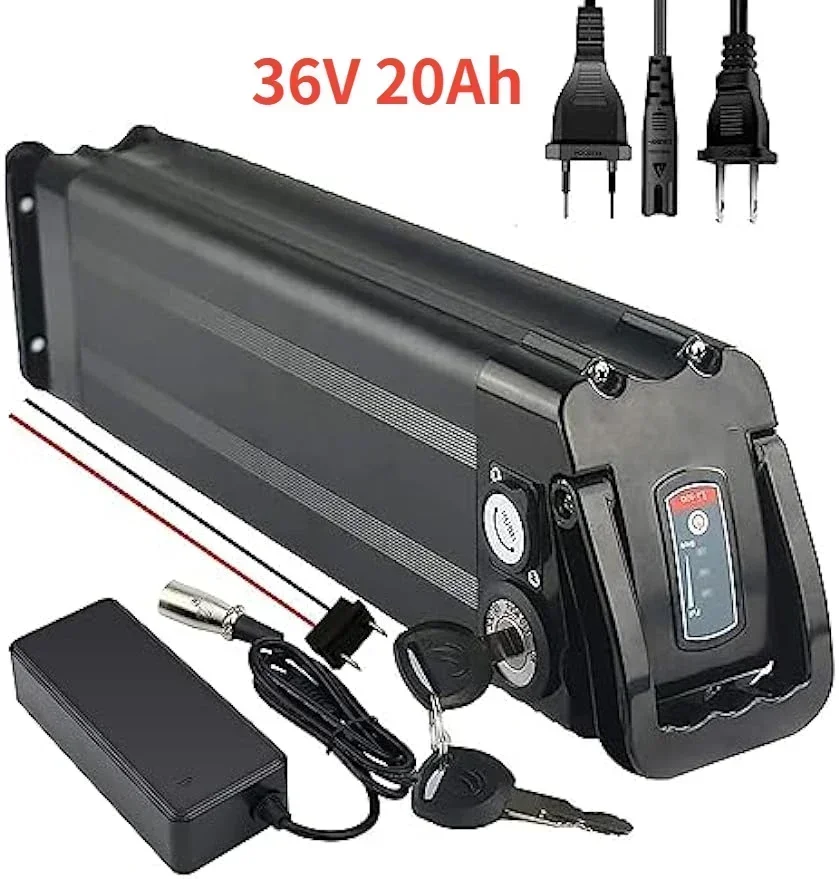 48V 15ah 20ah 1000W 750W Geschikt Voor Zilveren Vis Lithium-Ion Batterij 36V Lithium-Ion Batterij Met Oplader