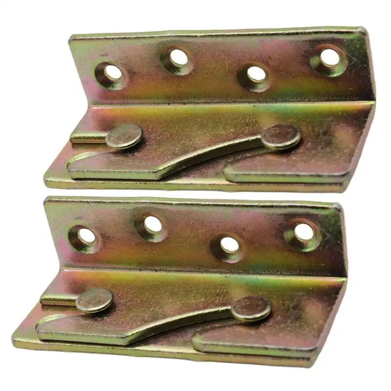 Bed Rail Brackets For Wood Bed Frame Bed Frame Connectors Bed Brackets Headboard Brackets Bed Rail Fittings Bed Frame Hardware