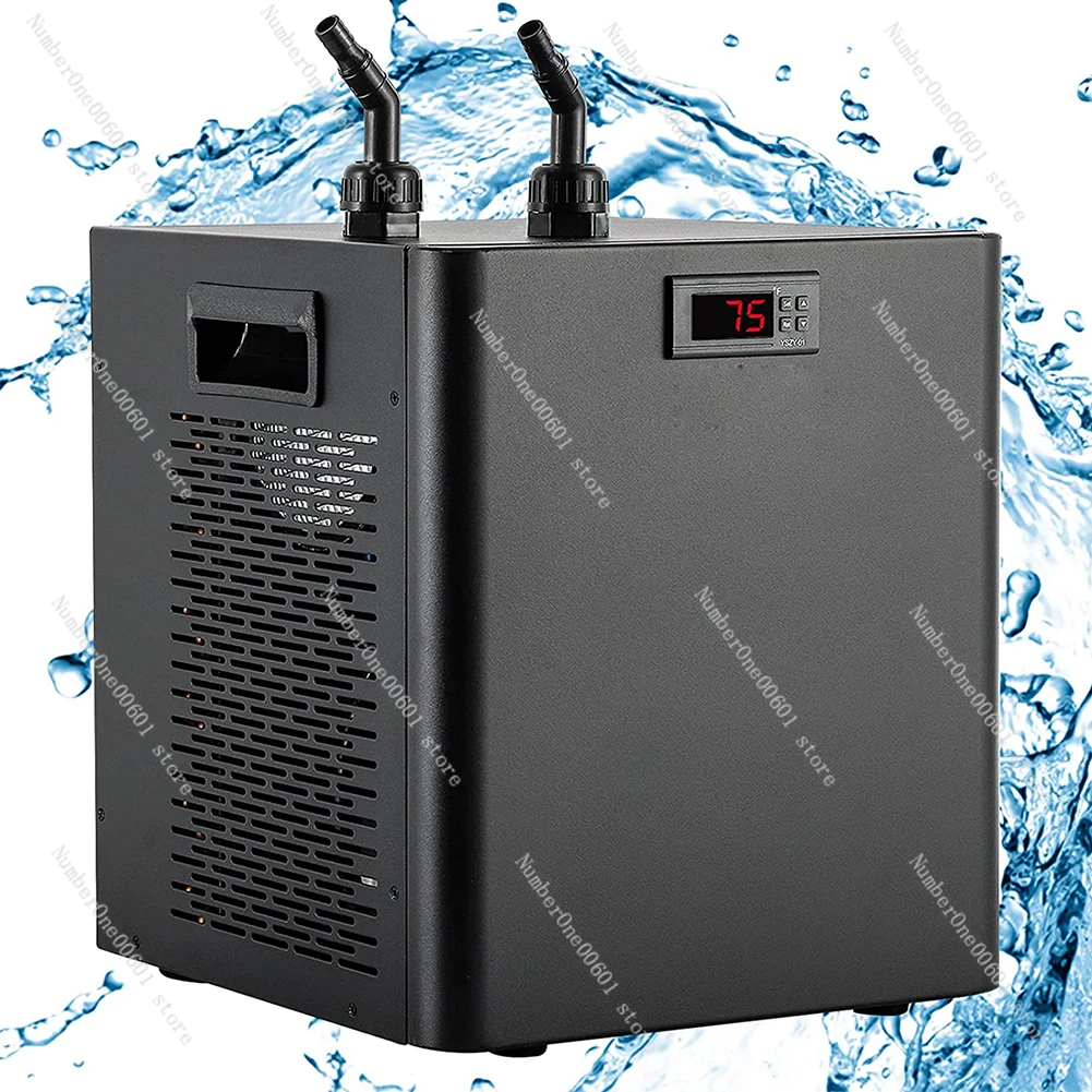 

High Quality Aquarium Chiller 1/10 HP Water Chiller Hydroponics Cooler 160L Fish Tank Cooling System