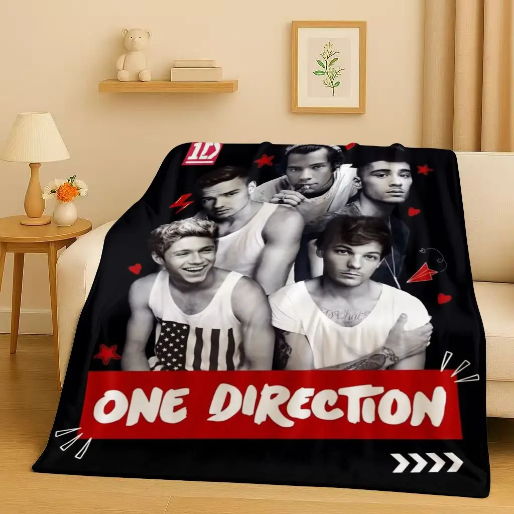 26 Style One D-Direction Singer Star Flannel Blanket,Ultra Soft Warm Plush Throw for Home Bedroom Bed Sofa Cover Office Gift Kid