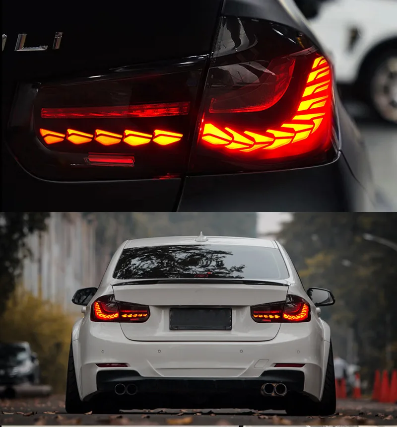 Dragon Scale Taillight for 2012-2018 3 Series F30 GTS Taillights Upgrade M4 GTS LED Rear Light