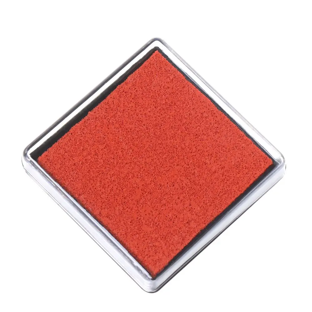 

Office & School Supplies Art Decor Multi-color Sponge Fingerprint Inkpad Ink Pad Stamp Pads Square Drawing Toys