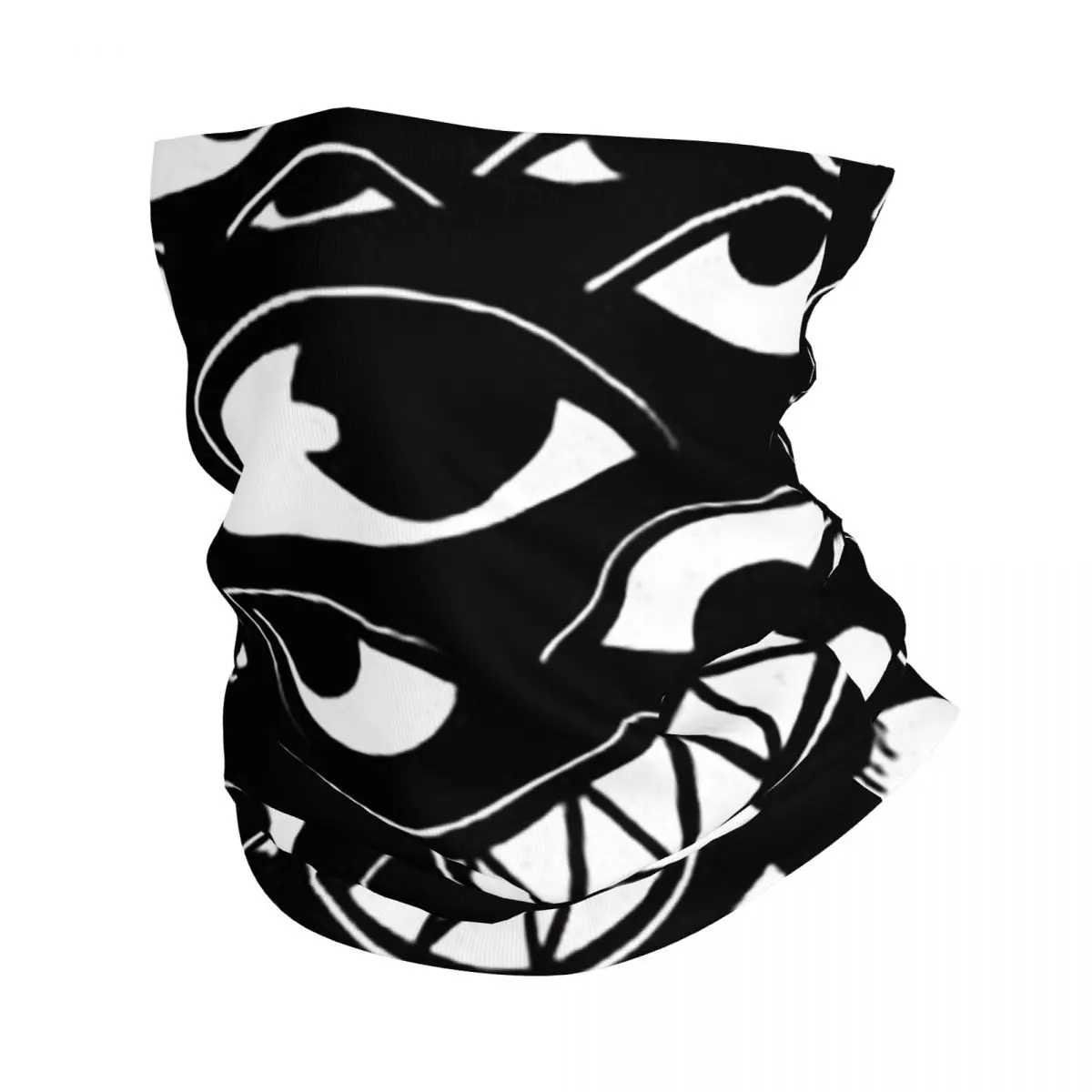 Monster Mash-Goth Bandana Neck Gaiter Printed Wrap Scarf Multifunction FaceMask Cycling Unisex Adult Winter