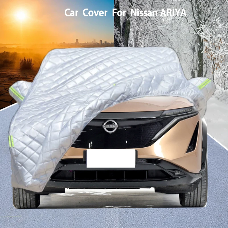 

For Nissan ARIYA Car Cover Delivers Hail Protection, Scratch Guard, prevents paint Peeling Rain & Snow Resistance
