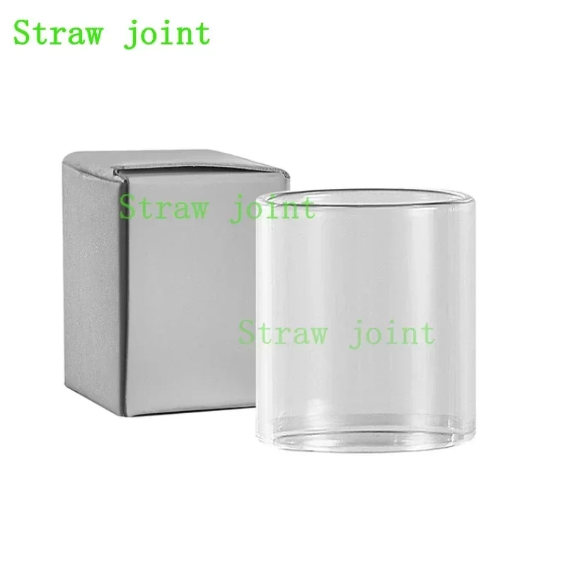 Straight Glass Cup Tube for Griffin 22 3.5ML Griffin 25  6ml Griffin 25 mini  Ammit  3.5ml Ammit 25  2ml Dual   3ml MTL 4ml