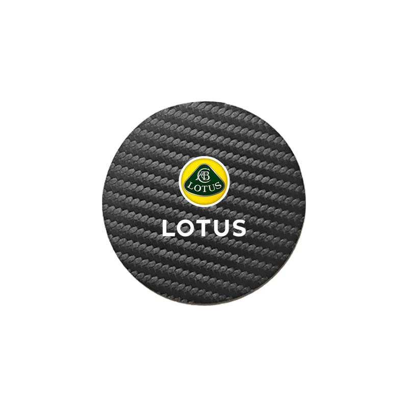 2PCS Car Water Cup Pad Non-Slip Mat For Lotus EXIGE ELISE LEVA EVORA EMIRA ELETRE EVORA-400 EVORAS EVORA-410 EUROPAS Accessories