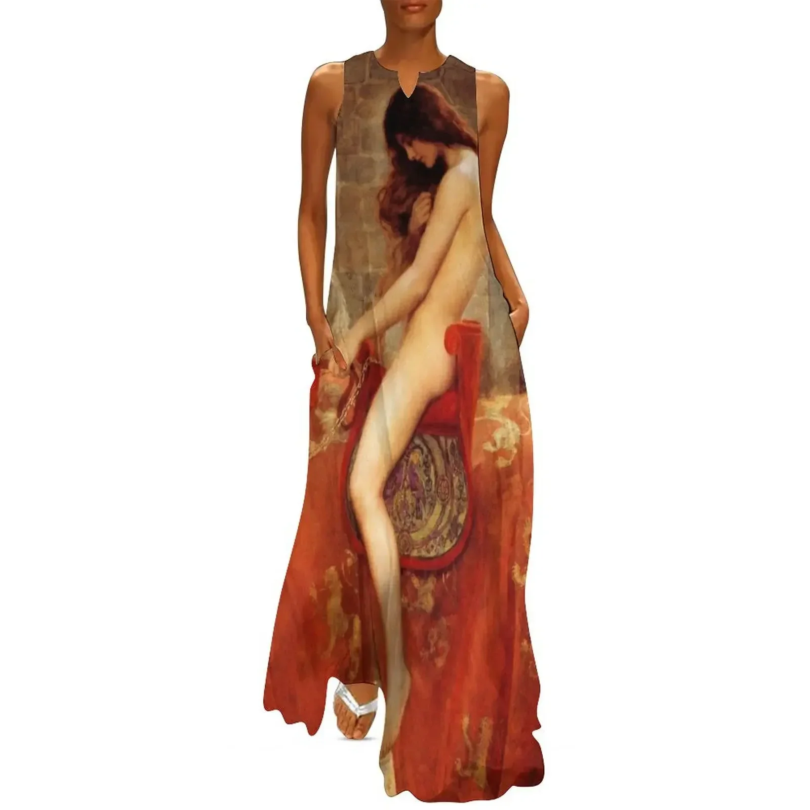 

Lady Godiva - John Collier - 1897 Long Dress clothes for woman ceremony dresses Dress
