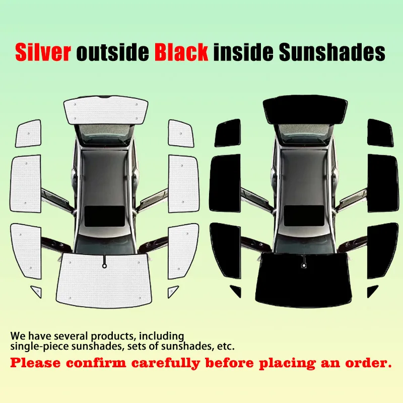 Full Car Coverage Sunshade For Volkswagen VW Touran MK1 1T 2003-2015 Car Rear Side Sunscreen Window Sunshade Cover Accessories